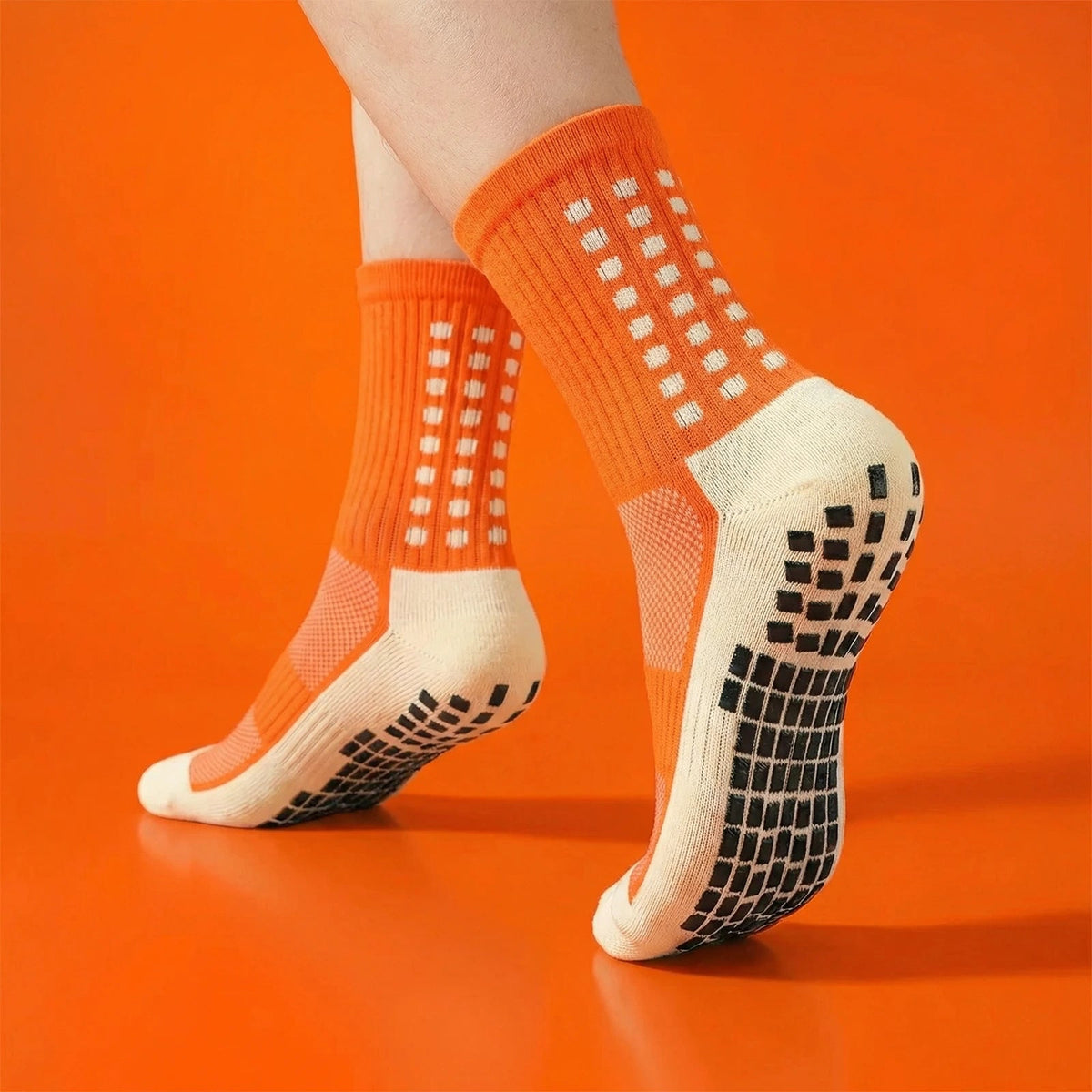 Non-Slip Athletic Grip Socks