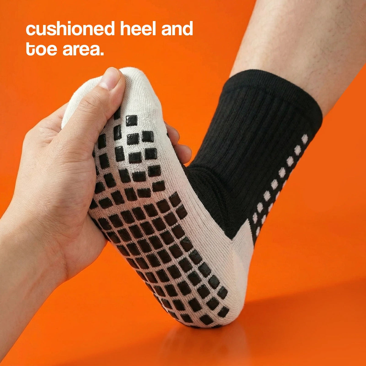 Non-Slip Athletic Grip Socks