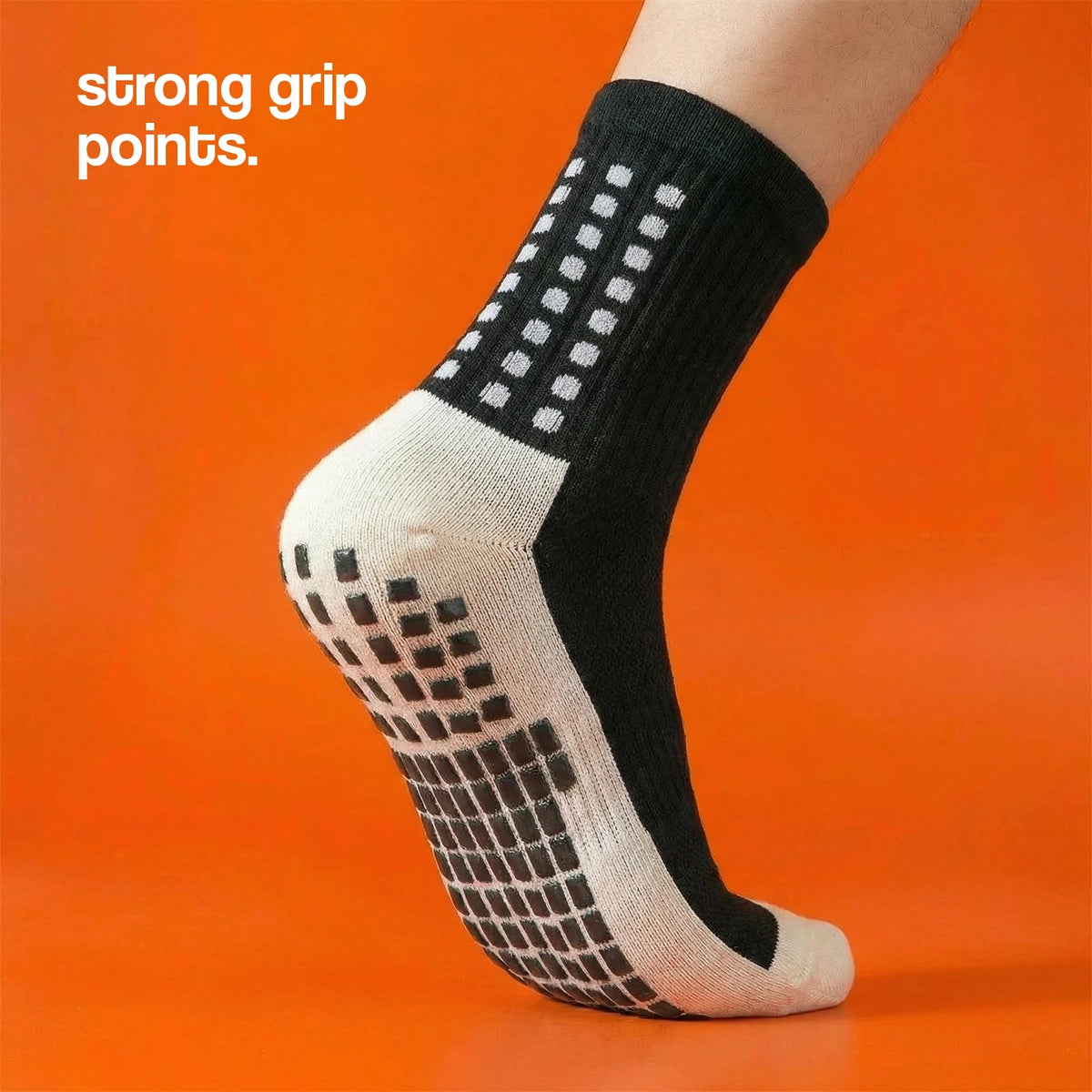 Non-Slip Athletic Grip Socks