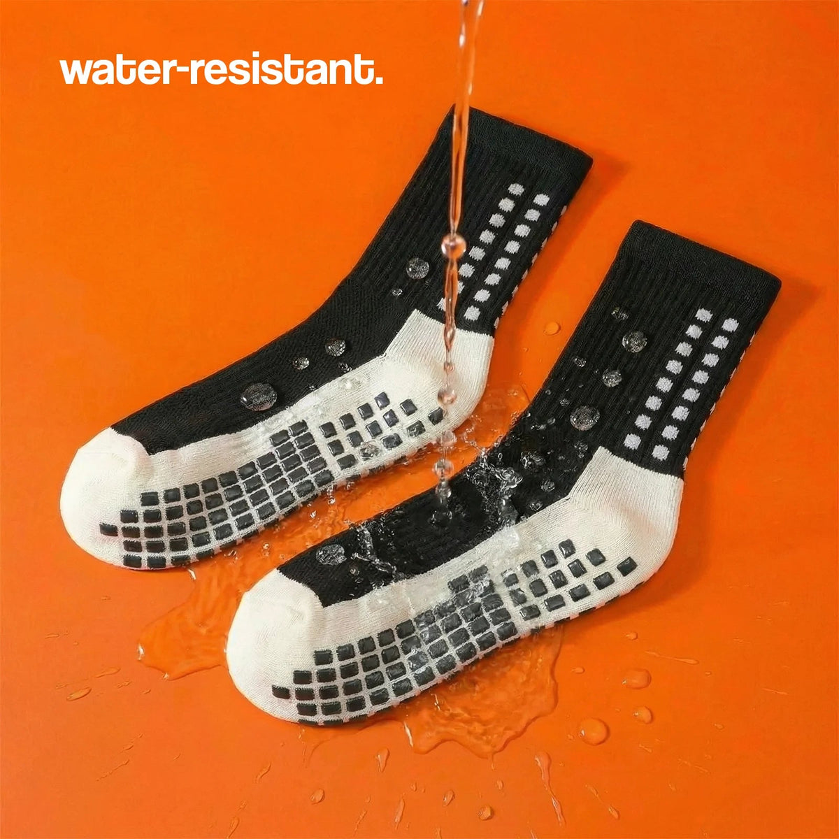 Non-Slip Athletic Grip Socks
